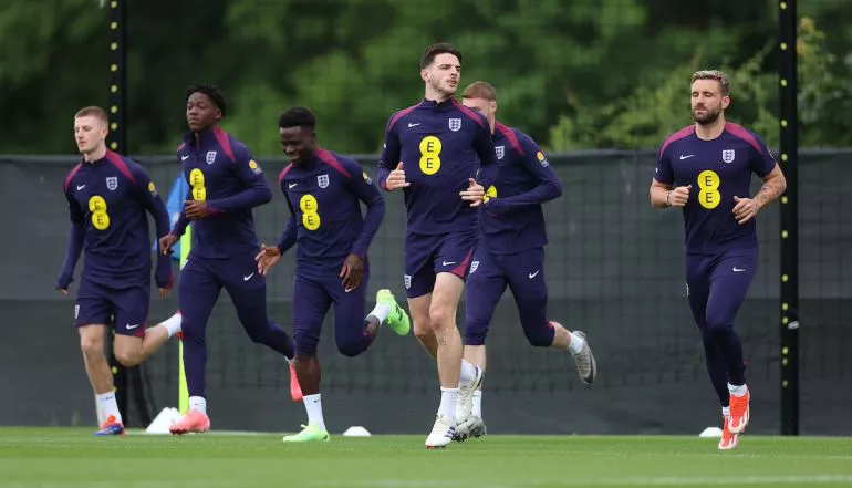 england training session and media activity uefa euro 2024 1 - Futbolinfo.az
