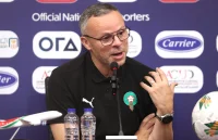 mohamed ouahbi coach of morocco during the 2025 africa cup of nations u20 semi finals morocco press conference on 14 may - Futbolinfo.az